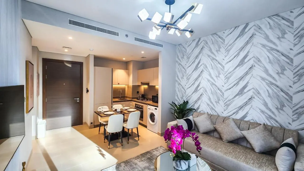 Stay By Latinem Luxury 1Br Holiday Home Cv A103 Near Burj Khalifa Дубай 0*,